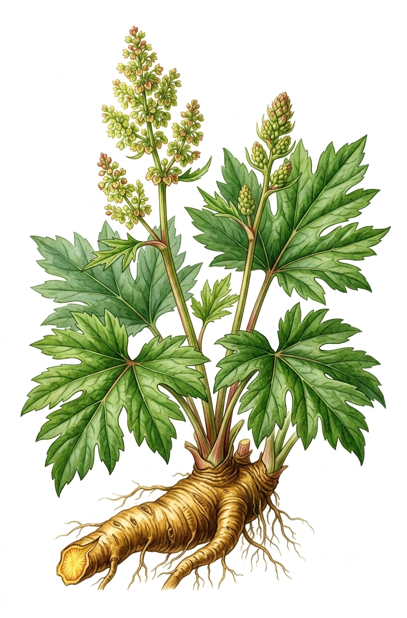 Turkish Rhubarb Root